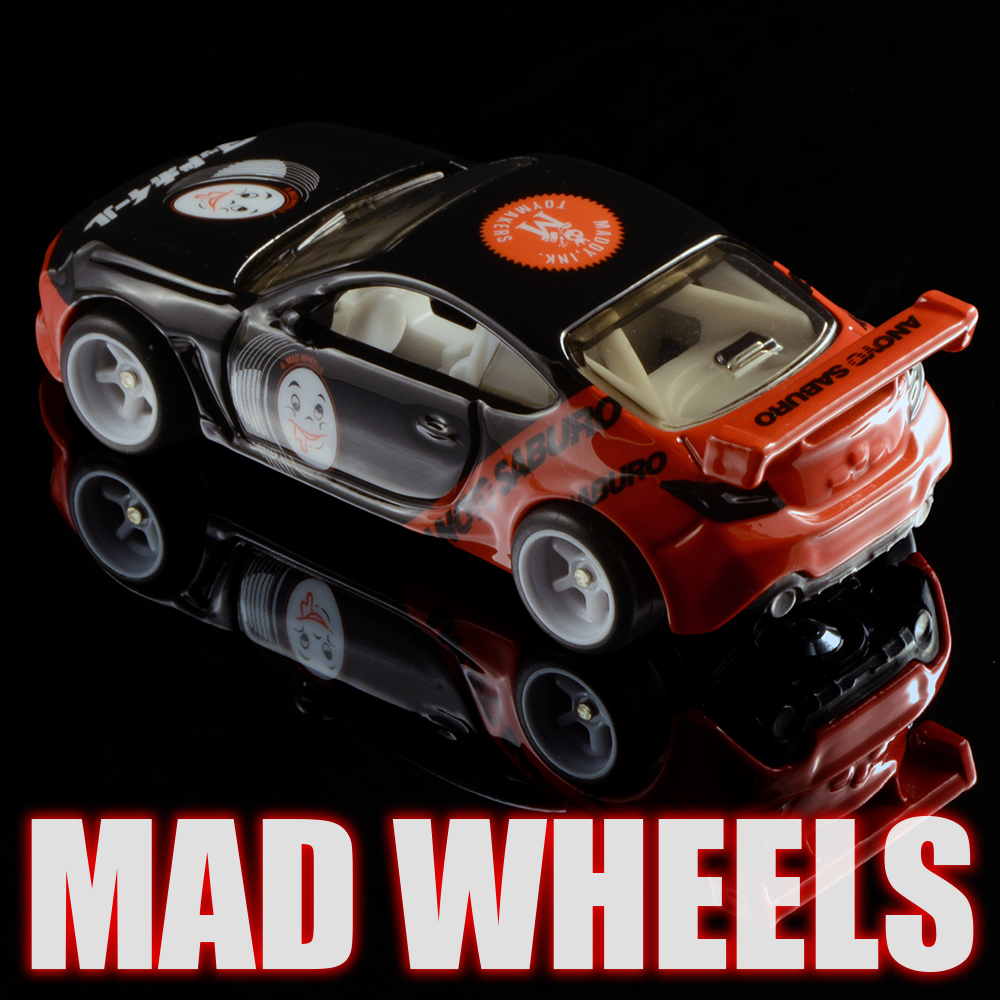 画像: MAD WHEELS (マッドホイール） 【MAD RACING TOYOTA GR86 (カスタム完成品）】BLACK-RED/RR (送料サービス適用外) 