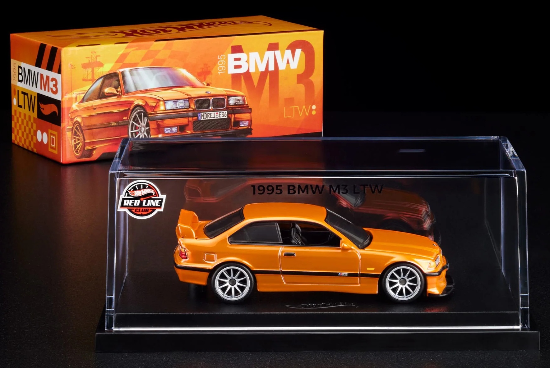 画像1: 2025 RLC EXCLUSIVE 【1995 BMW M3 LTW(フード開閉)】SPEC.BRIGHT ORANGE/RR(予約不可）