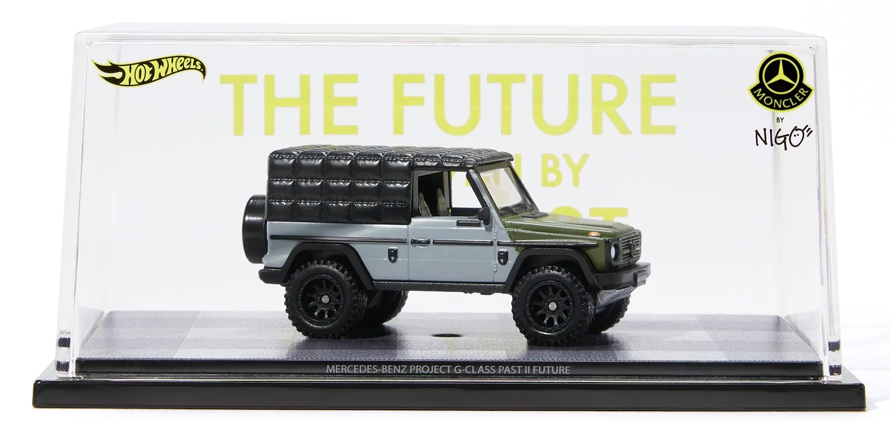 画像: 2025 RLC EXCLUSIVE 【Hot Wheels x Mercedes-Benz Project G-class Past II Future designed by NIGO(ルーフ脱着)】GRAY-GREEN/RR(予約不可）