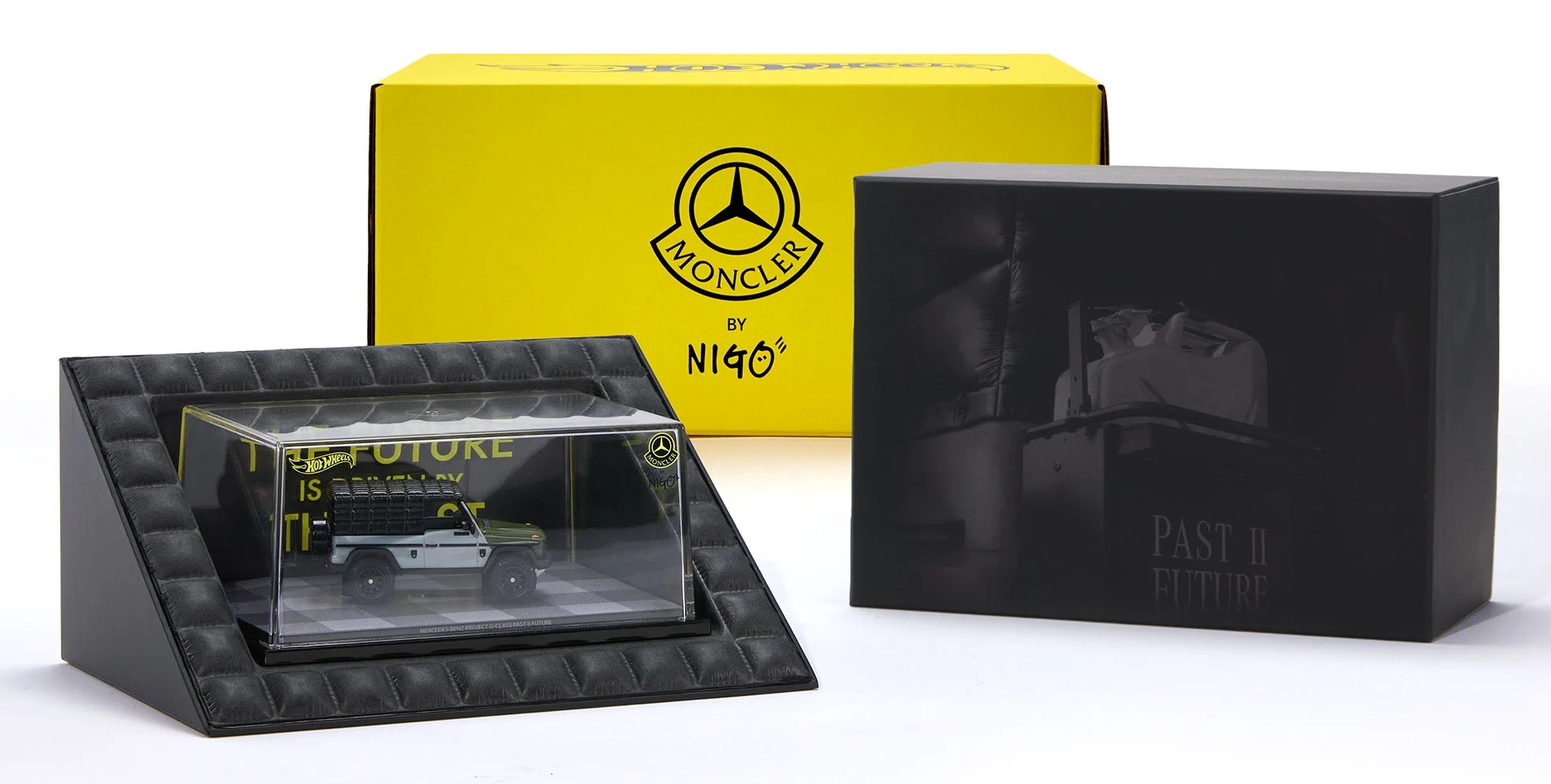 画像1: 2025 RLC EXCLUSIVE 【Hot Wheels x Mercedes-Benz Project G-class Past II Future designed by NIGO(ルーフ脱着)】GRAY-GREEN/RR(予約不可）