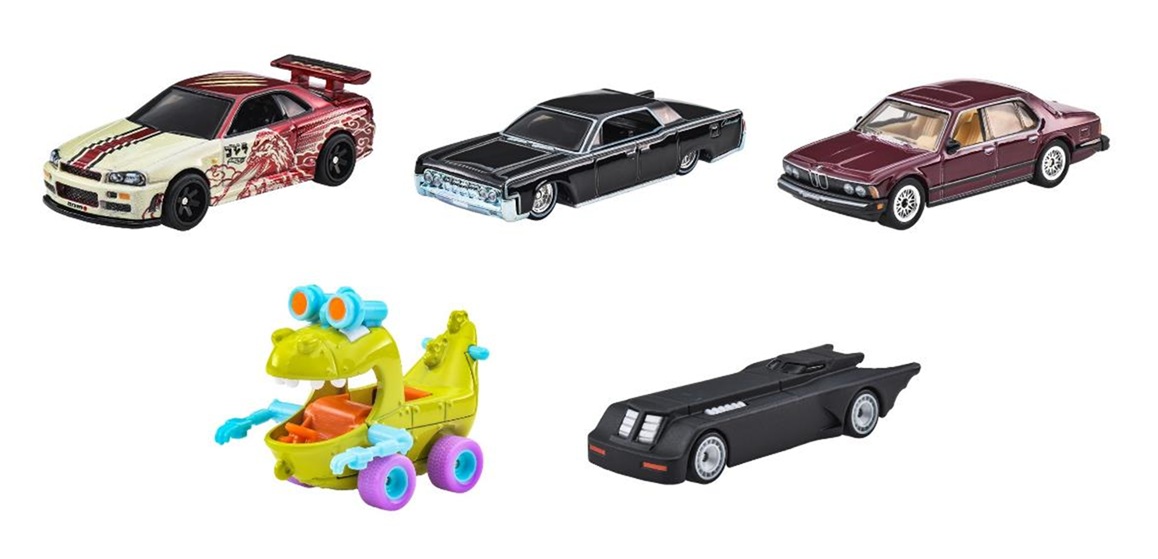 画像: 【仮予約】PRE-ORDER - 2025 POP CULTURE【Nアソート 5種セット】1983 BMW 733i/レプター ワゴン/バットマン アニメイテッド シリーズ バットモービル/'64 リンカーン コンティネンタル/日産 スカイライン GT-R（BNR34） (2025年12月中旬入荷予定）