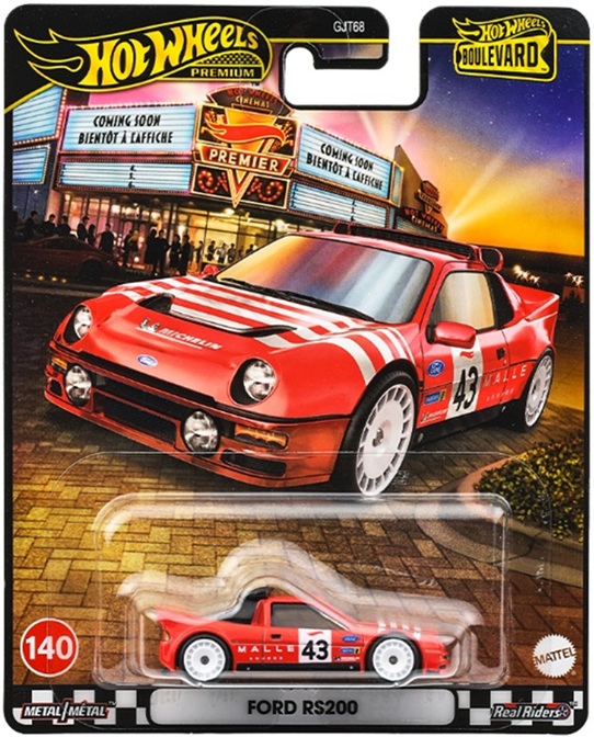 洋楽 B.O.M. - The Reala Ride 1995 仮予約】PRE-ORDER - 2025 HW BOULEVARD 【フォード RS200】RED/RR