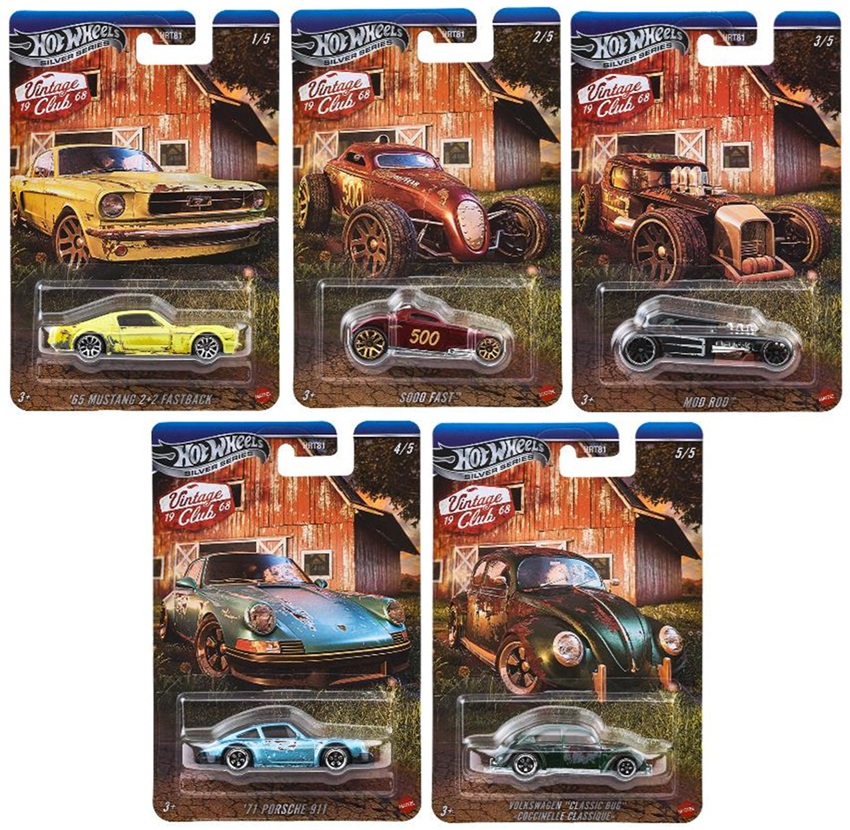 仮予約】PRE-ORDER - 2026 HW VINTAGE CLUB【Hアソート 5種セット】'65