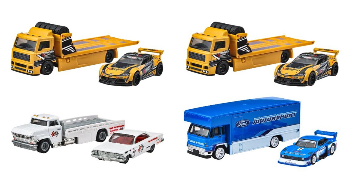 画像: 【仮予約】PRE-ORDER - 2026 TEAM TRANSPORT 【Jアソート (4個入り）】'20 トヨタ GR スープラ/'61 インパラ/フォード カプリ GR5（グループ5）(2026年2月中旬入荷予定)
