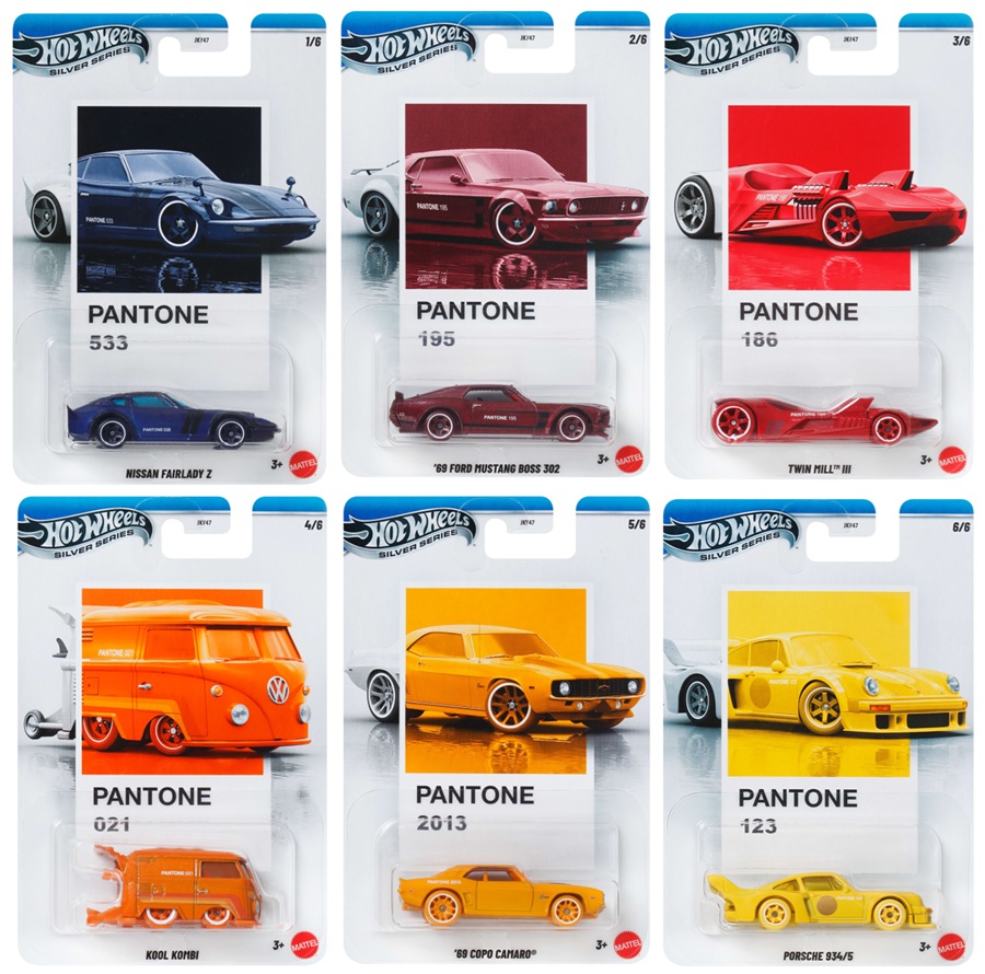 画像: 【仮予約】PRE-ORDER - 2026【パントーン　Aアソート - サンセット・レース(10個入り)】日産 フェアレディ Z/'69 フォード マスタング ボス 302/ツインミル III/クール コンビ/'69 COPO カマロ/ポルシェ 934/5(2026年2月下旬入荷予定）