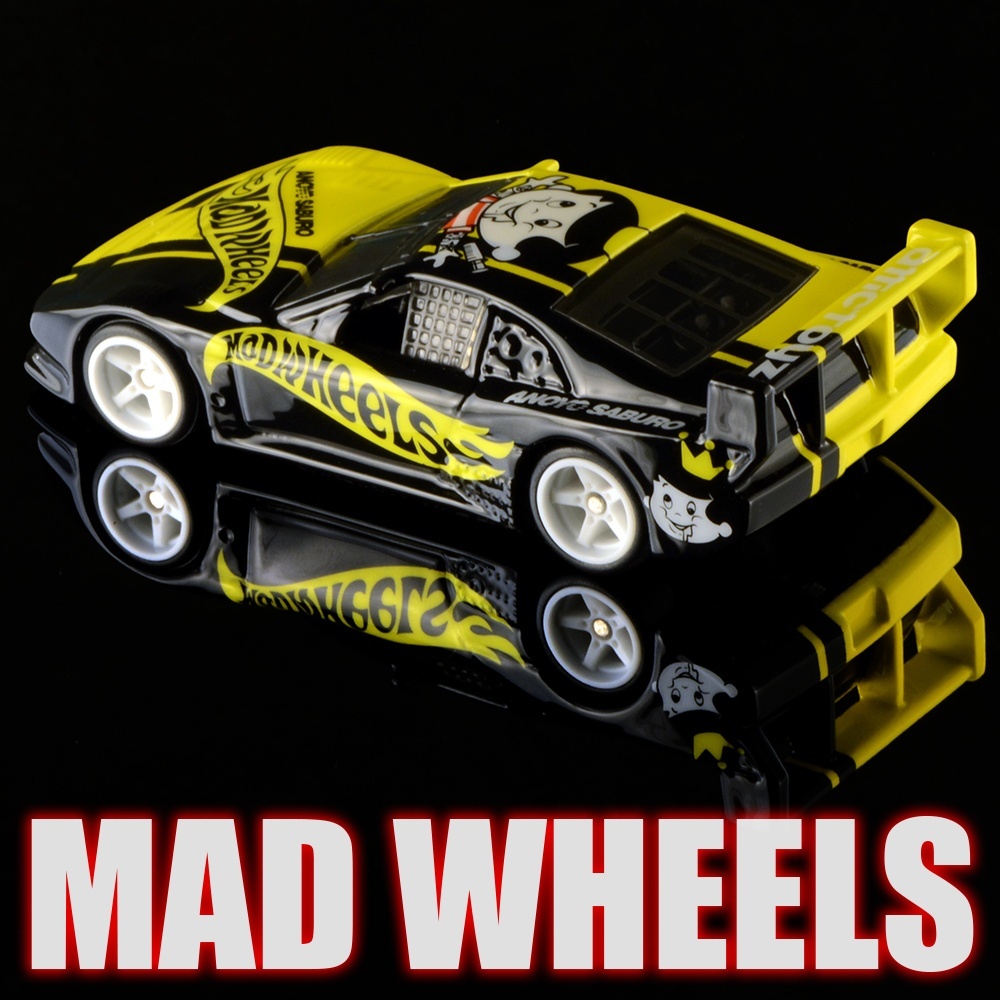 画像: MAD WHEELS (マッドホイール） 【MAD RACING NISSAN FAIRLADY Z (カスタム完成品）】YELLOW-BLACK/RR (送料サービス適用外) 
