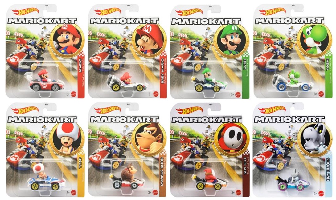 画像1: 【仮予約】PRE-ORDER - 2026 HW マリオカート 【Bアソート (8個入り）】(2026年2月下旬入荷予定）