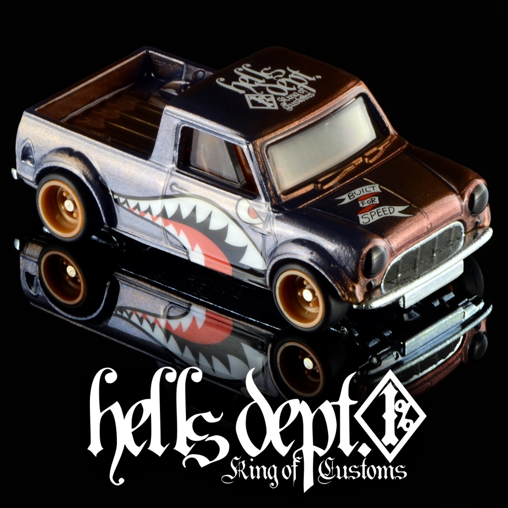 画像: HELLS DEPT 2025 - DOUBLE LOSER[S] 【SHARKMOUTH MINI PICKUP (カスタム完成品）】COPPER?/RR （送料サービス適用外）