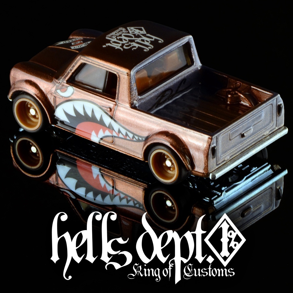 画像: HELLS DEPT 2025 - DOUBLE LOSER[S] 【SHARKMOUTH MINI PICKUP (カスタム完成品）】COPPER?/RR （送料サービス適用外）