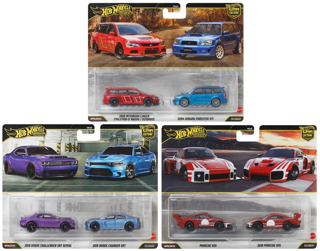 画像1: 【仮予約】PRE-ORDER - 2026 HW CAR CULTURE "PREMIUM 2PACK" 【3種セット】JHW46/JHW51/JHW47 (2026年2月末頃入荷予定）