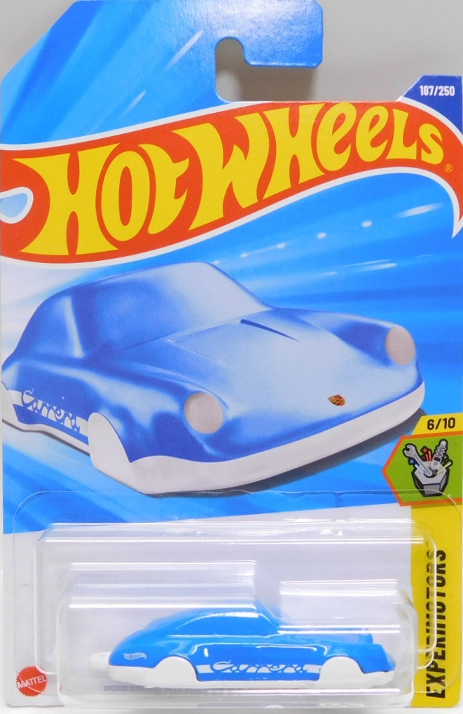 画像1: 【PORSCHE 911 CARRERA CLIP】BLUE-WHITE