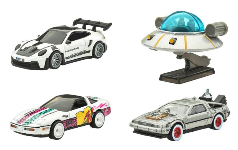 画像: 【仮予約】PRE-ORDER - 2026 POP CULTURE【Pアソート 4種セット】2022 ポルシェ 911 GT3 RS/リックズシップ/'84 コルベット(MTV)/バック・トゥ・ザ・フューチャー タイムマシン - 1955(2026年3月上旬入荷予定）
