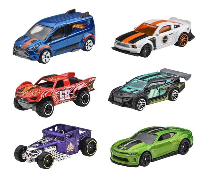 画像: 【仮予約】PRE-ORDER - 2026【レジェンド　マルチパック】HWフォード トランジット コネクト/2018 COPO カマロ SS/ループ クーペ/ボーン シェイカー/バハ トラック/2005 フォード マスタング (2026年3月上旬入荷予定）