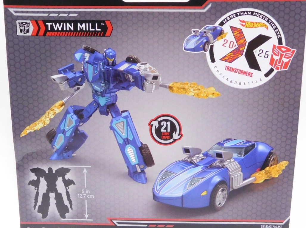 画像: 【US版】2026 HASBRO X MATTEL【"HOT WHEELS TRANSFORMERS" TWIN MILL】BLUE (予約不可)