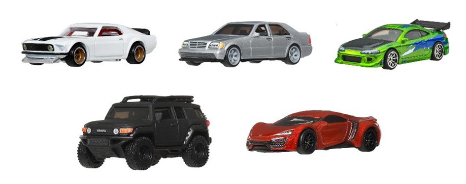 画像: 【仮予約】PRE-ORDER -  2026 HW FAST & FURIOUS (ワイルド・スピード) 【Aアソート10個入り】1969 フォード マスタング ボス 302/メルセデス・ベンツ 500 SEL /1995 三菱エクリプス/トヨタ FJ クルーザー/W モーターズ ライカン・ハイパースポーツ(2026年3月下旬入荷予定）
