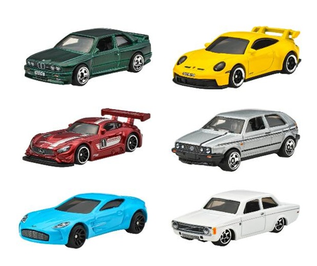 画像: 【仮予約】PRE-ORDER - 2026【ユーロスタイル マルチパック】'92 BMW M3/Porsche 911 GT3/'16 Mercedes-AMG GT3/Volkswagen Golf MK2/Aston Martin One-77/'73 Volvo 142 GL(2026年4月上旬入荷予定）