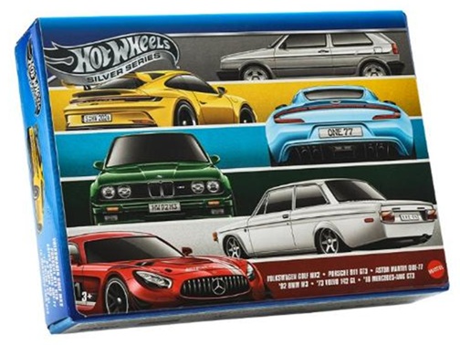 画像1: 【仮予約】PRE-ORDER - 2026【ユーロスタイル マルチパック】'92 BMW M3/Porsche 911 GT3/'16 Mercedes-AMG GT3/Volkswagen Golf MK2/Aston Martin One-77/'73 Volvo 142 GL(2026年4月上旬入荷予定）