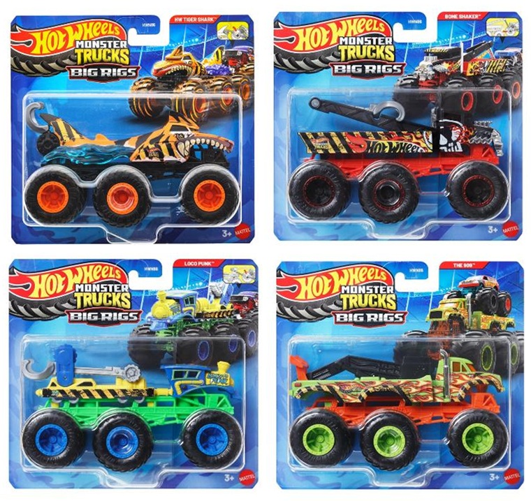 画像: 【仮予約】PRE-ORDER - 2026 HW MONSTER TRUCKS! 【モンスタートラック トランスポーター Kアソート (4個入り）】(2026年4月中旬入荷予定）