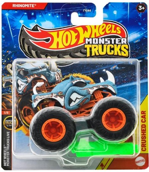 画像1: 【仮予約】PRE-ORDER - 2026 HW MONSTER TRUCKS! 【ライノマイト】LT.BLUE(2026年4月中旬入荷予定）