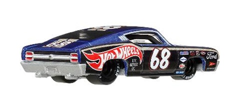 画像: 【仮予約】PRE-ORDER - 2026 HW BOULEVARD 【'69 フォード トリノ タラデガ】BLACK-BLUE/RR(2026年4月下旬入荷予定)