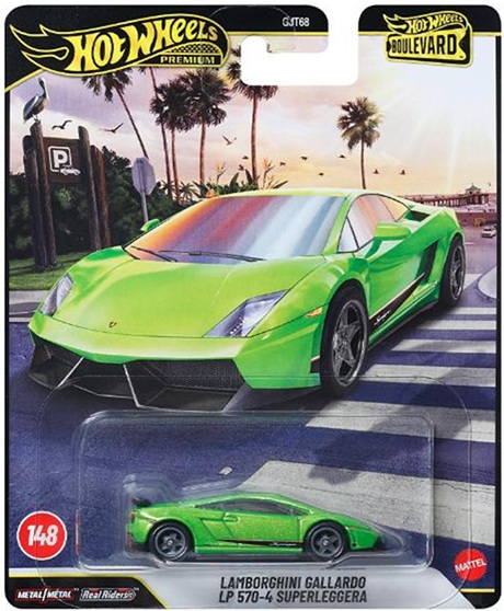 画像: 【仮予約】PRE-ORDER - 2026 HW BOULEVARD 【ランボルギーニ ガヤルド LP 570-4 スーパーレッジェーラ】GREEN/RR(2026年4月下旬入荷予定)