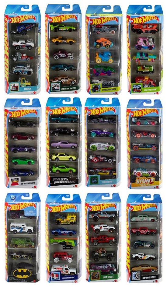 画像1: 【仮予約】PRE-ORDER -  2026  【ホットウィール 5カーパック アソート(12個入り)(国内流通版）】(お取り置き不可）(2026年5月初旬入荷予定)