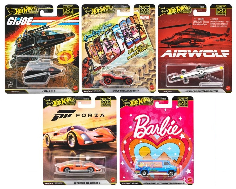 画像: 【仮予約】PRE-ORDER - 2026 POP CULTURE【Qアソート 5種セット】コブラ H.I.S.S./スパイダーモービル デッドバギー/エアーウルフ ヘリコプター/'66 ポルシェ 906 カレラ 6/カスタム GMC パネル バン(2026年5月上旬入荷予定）