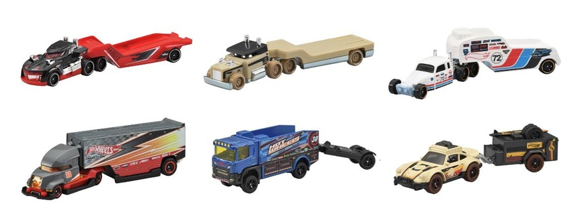 画像: 【仮予約】PRE-ORDER - 2026 HW トラック フリート【Dアソート (6個入り)】セミ・ツインミル/ブロック・エイド/バグケーション/ハイプ ホーラー/スカニア・ラリートラックポルシェ 911 オフローダー(2026年5月上旬入荷予定）