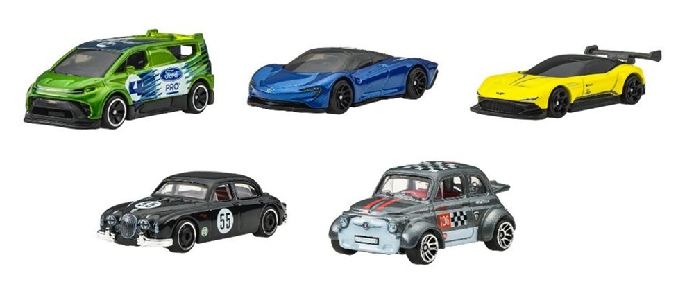 画像: 【仮予約】PRE-ORDER - 2026 HW オートモーティブ【サミットサージ 5種セット】フォード パフォーマンス スーパーバン 4/マクラーレン スピードテール/アストンマーティン ヴァルカン/ジャガー MK1/'60s フィアット 500D モディフィカド(2026年5月下旬入荷予定）