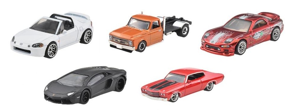 画像: 【仮予約】PRE-ORDER - 2026 HW FAST & FURIOUS (ワイルド・スピード) 【Bアソート10個入り】1994 ホンダ デルソル/1967 シェビー カスタム C-10/1995 マツダ RX-7/ランボルギーニ アヴェンタドール クーペ/1970 シボレー シェベル SS (2026年5月末頃入荷予定）