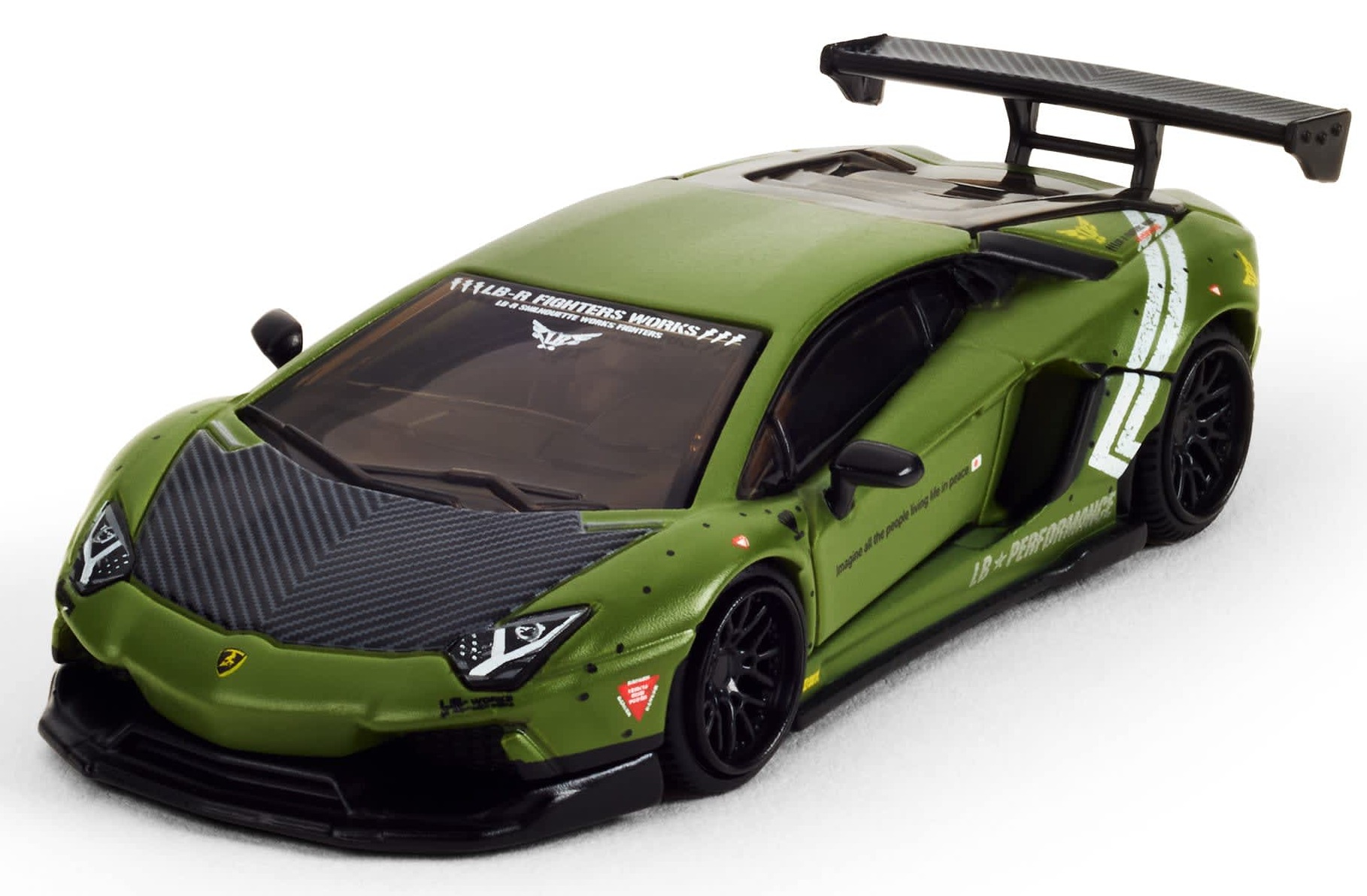 画像: 2026 RLC EXCLUSIVE  "ELITE 64" 【LBWK LAMBORGHINI AVENTADOR LP 700-4 (パーツ脱着）】MATTE GREEN/RR(予約不可）