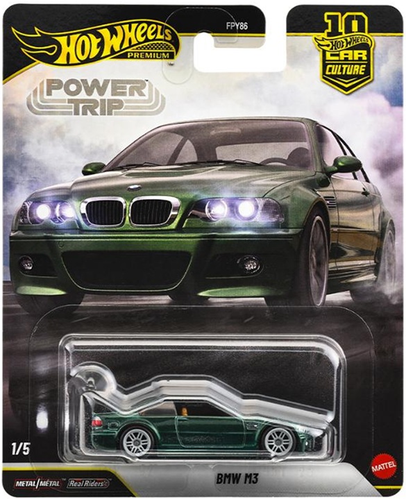 画像1: 【仮予約】PRE-ORDER - 2026 HW CAR CULTURE "パワートリップ " 【BMW M3】DK.GREEN/RR(2026年6月上旬入荷予定）