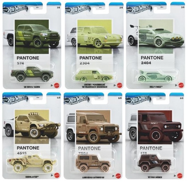 画像: 【仮予約】PRE-ORDER - 2026【パントーン　Bアソート - オフロードラリー(10個入り)】'20 トヨタ タコマ/カスタム ’69 フォルクスワーゲン スクエアバック/ラリー フィナーレ/サンドブラスタ/ランドローバー ディフェンダー 90/'67 フォード ブロンコ(2026年6月上旬入荷予定）