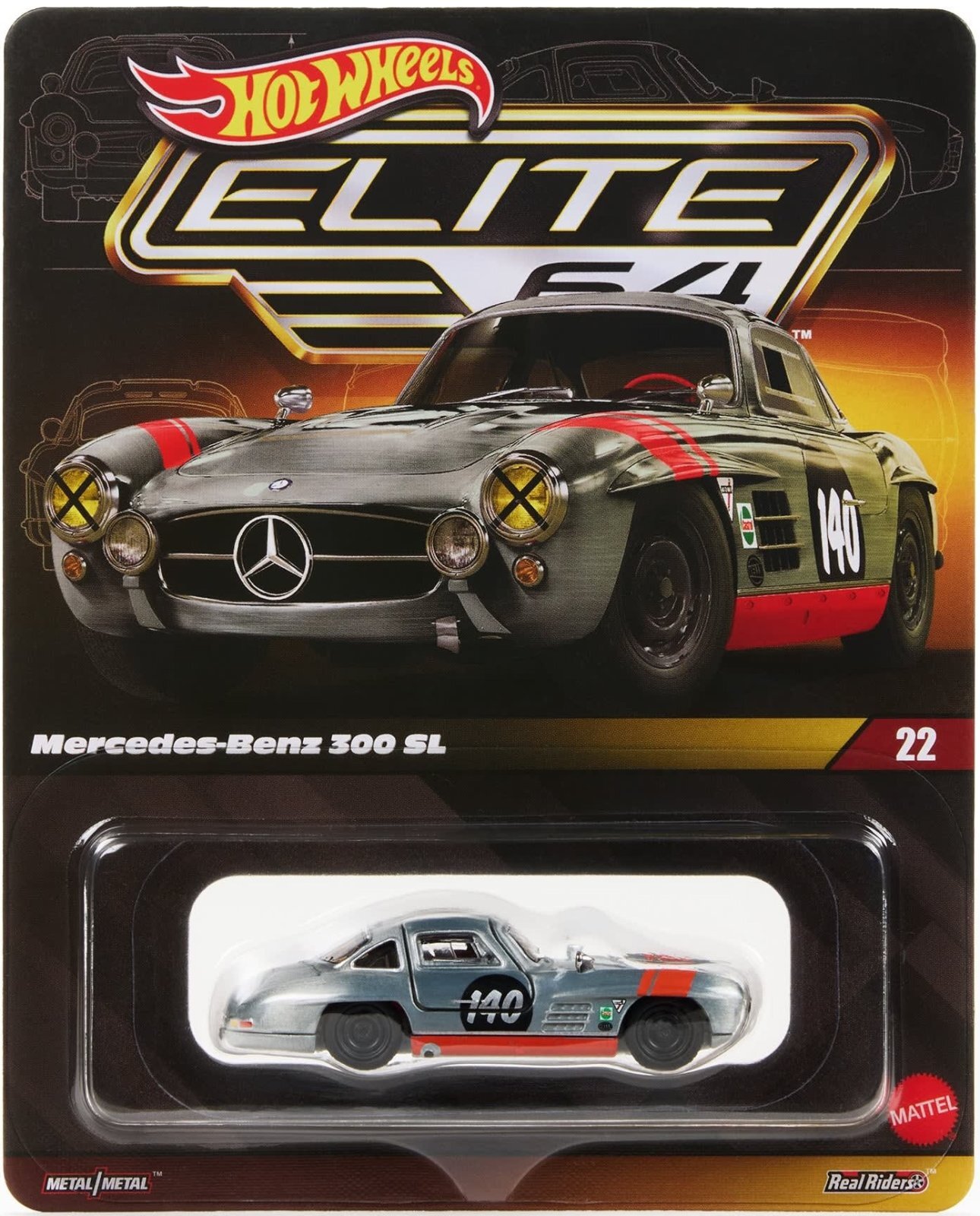 画像1: 2026 RLC EXCLUSIVE  "ELITE 64" 【'64 MERCEDES-BENZ 300 SL (ガルウイング開閉）】ZAMAC/RR(予約不可）