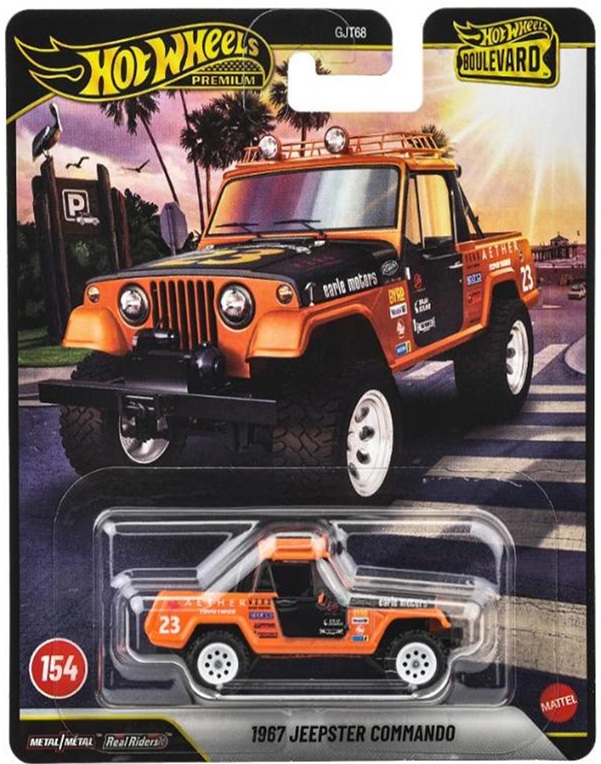 画像: 【仮予約】PRE-ORDER - 2026 HW BOULEVARD 【1967 ジープスター コマンド】ORANGE/RR(2026年6月下旬入荷予定）