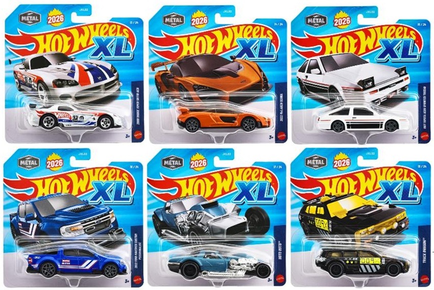 画像: 【仮予約】PRE-ORDER - 2026 HW 1/43スケール【XL ベーシックカー Cアソート】2008 ダッジバイパー SRT10 ACR/2022 マクラーレン セナ/1987 トヨタ AE86 スプリンター トレノ/2022 フォード マーヴェリック カスタム/ホト・ロト/トラック ドワゴン(2026年6月下旬入荷予定）