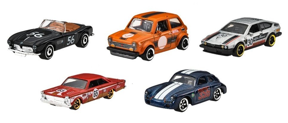 画像: 【仮予約】PRE-ORDER - 2026 HW VINTAGE CLUB【Jアソート ヴィンテージ グランプリ5種セット】BMW 507/カスタム '70 ホンダ N600/アルファ ロメオ GTV6 30/'65 フォード ギャラクシー/ポルシェ 356 アウトロー(2026年6月下旬入荷予定）