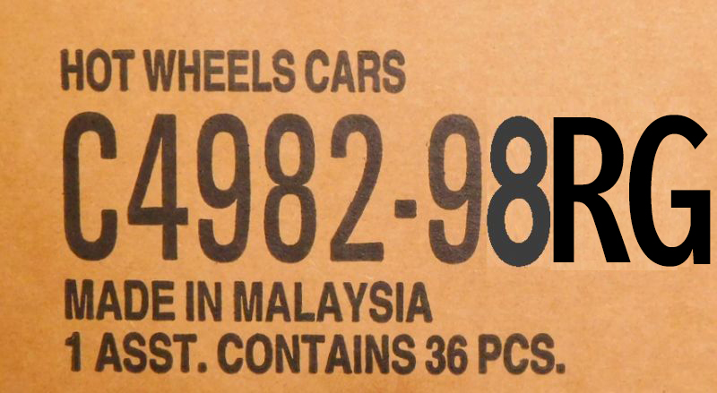 画像: 【仮予約】PRE-ORDER 【HOT WHEELS ベーシック　2026 "G"アソート 36台入り (国内流通版)】 (お取り置き不可）(2026年7月初旬入荷予定）