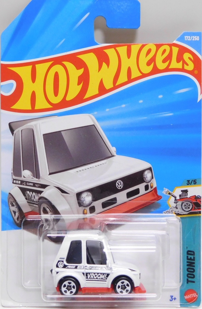 画像1: 【TOONED VOLKSWAGEN GOLF MK1】WHITE