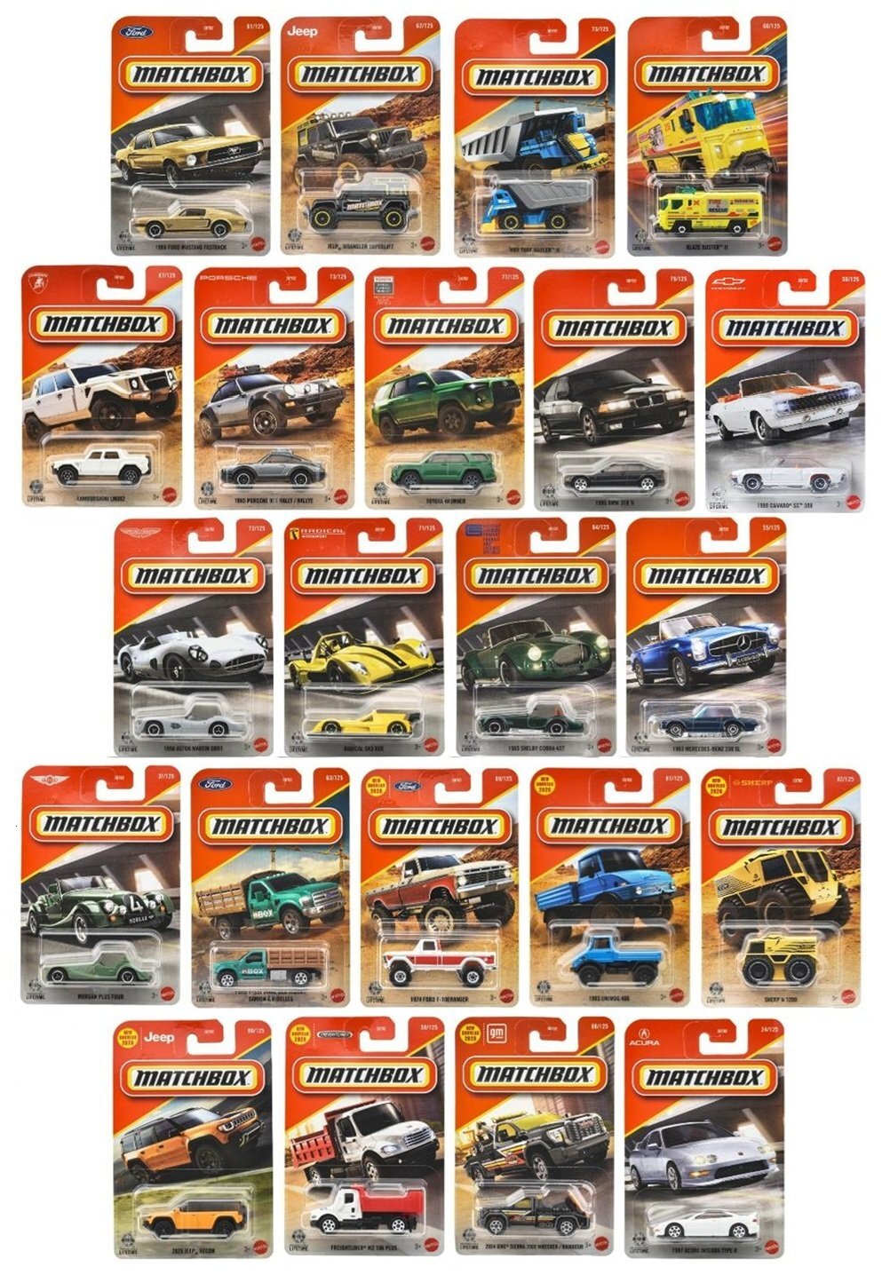 画像1: 【仮予約】PRE-ORDER 【MATCHBOX ベーシック　2026 "H"アソート 24台入り (国内流通版)】 (2026年7月下旬入荷予定）（お取り置き不可）