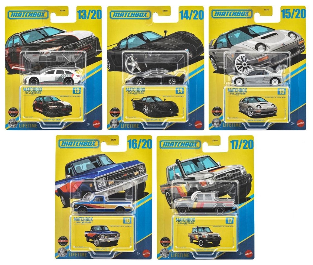 画像: 【仮予約】PRE-ORDER - 2026 MATCHBOX COLLECTORS【"G"アソート 8個入り】2023 アウディ RS 6 アバント/2004 マセラティ MC12/マツダ オートザム AZ-1/1968 シェビー C10/'17 トヨタ ランドクルーザー 78(2026年7月下旬入荷予定）