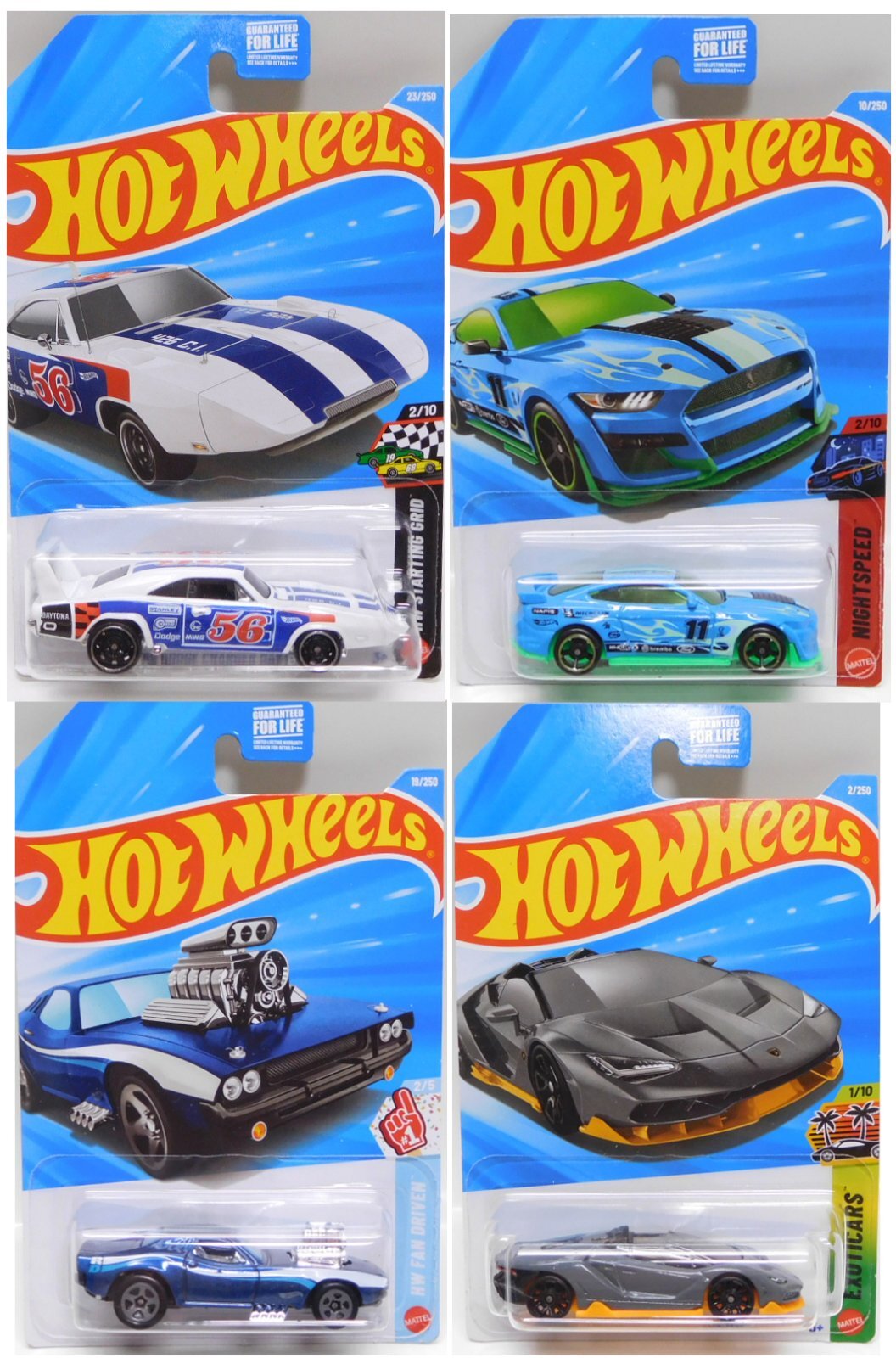画像: 2026 KROGER EXCLUSIVE【4種セット】'69 DODGE CHARGER DAYTON/2020 FORD MUSTANG SHELBY GT500/RODGER DODGER/'16 LAMBORGHINI CENTENARIO ROADSTER(KROGER限定カラー)(予約不可)