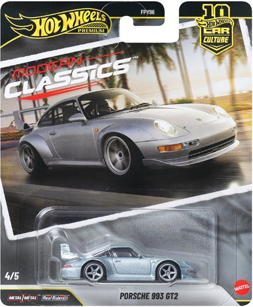 画像: 【仮予約】PRE-ORDER - 2026 HW CAR CULTURE "モダン・クラシックス" 【ポルシェ 993 GT2】SILVER/RR(2026年8月上旬入荷予定）