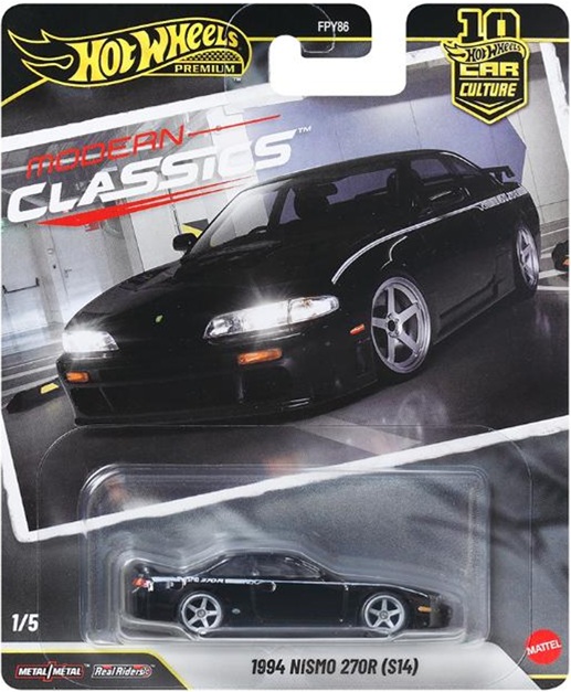 画像1: 【仮予約】PRE-ORDER - 2026 HW CAR CULTURE "モダン・クラシックス" 【1994 ニスモ 270R (S14)】BLACK/RR(2026年8月上旬入荷予定）