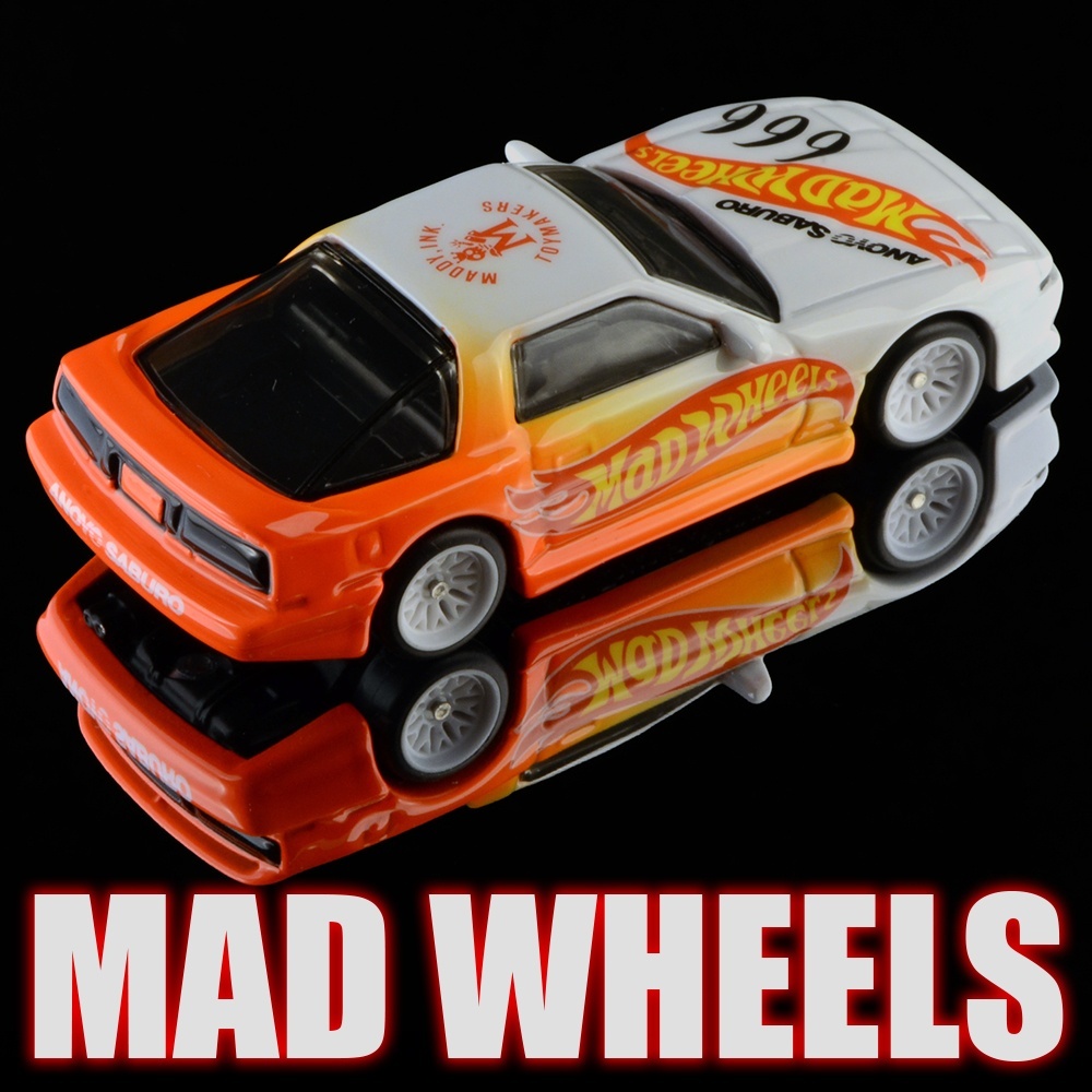 画像: MAD WHEELS (マッドホイール） 【"MAD WHEELS RACING" TOYOTA SUPRA (カスタム完成品）】ORANGE-WHITE/RR (送料サービス適用外) 
