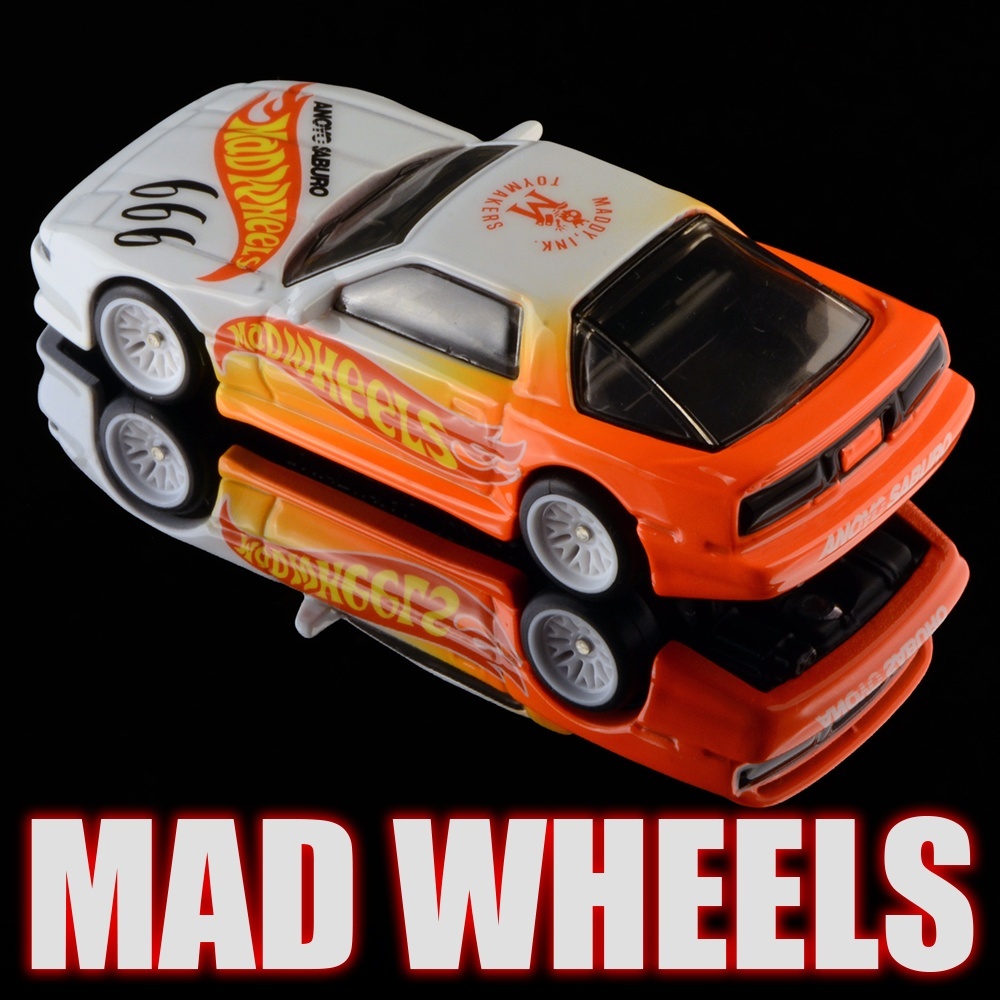 画像: MAD WHEELS (マッドホイール） 【"MAD WHEELS RACING" TOYOTA SUPRA (カスタム完成品）】ORANGE-WHITE/RR (送料サービス適用外) 