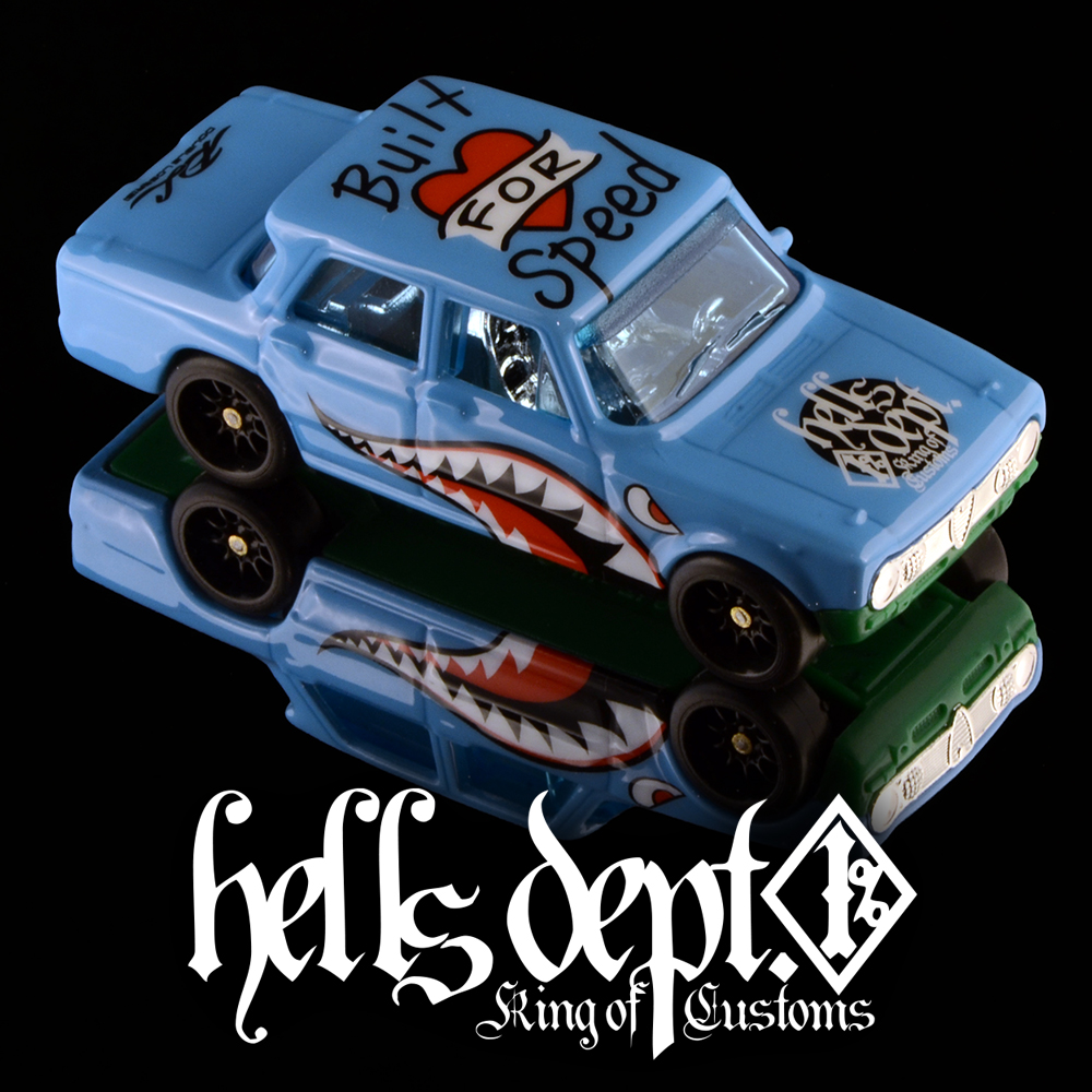画像: HELLS DEPT 2026 - DOUBLE LOSER[S] 【"BUILT FOR SPEED" ALFA ROMEO GIULIA TI (カスタム完成品）】LT.BLUE/RR （送料サービス適用外）
