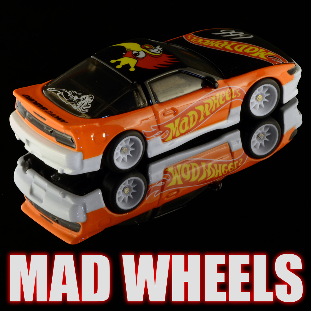 画像: MAD WHEELS (マッドホイール） 【"MAD WHEELS RACING" NISSAN SILEIGHTY (カスタム完成品）】ORANGE-BLACK/RR (送料サービス適用外) 