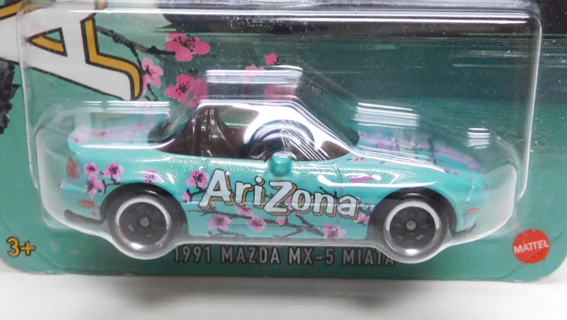 画像: 【US版】2026 ARIZONA TEA EXCLUSIVE【1991 MAZDA MX-5 MIATA】MET.TEAL (予約不可)