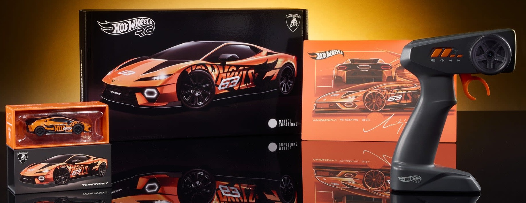 画像: 2026 RLC EXCLUSIVE【Hot Wheels RC 1:64 LAMBORGHINI TEMERARIO ALLEGGERITA (ライト点灯）】ORANGE/RR(予約不可）